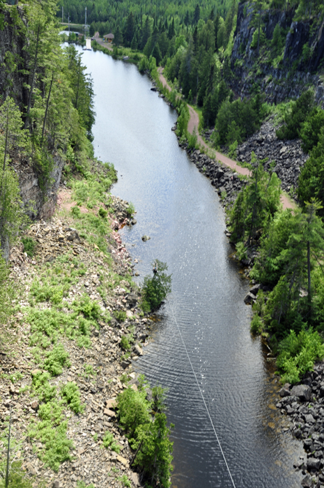 View from the bridge